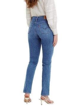 Jeans Levis 312 Shaping Blu Donna