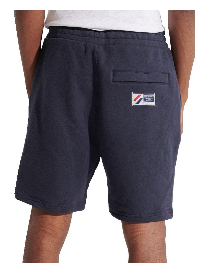 Bermuda Superdry Sportstyle Blu Navy Uomo