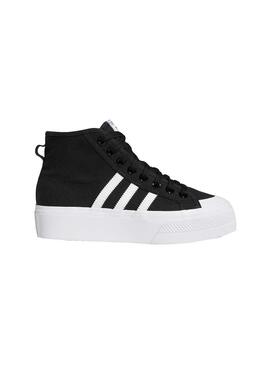 Sneaker Adidas Nizza Platform Nero per Donna