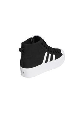 Sneaker Adidas Nizza Platform Nero per Donna