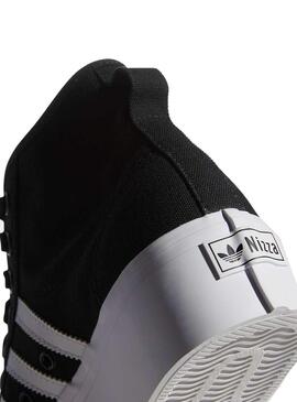Sneaker Adidas Nizza Platform Nero per Donna