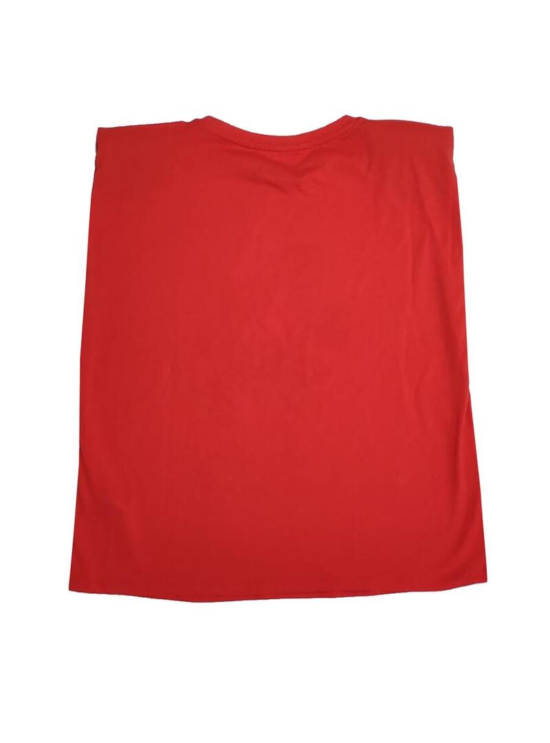 T-Shirt Only Disney Life Rosso per Donna