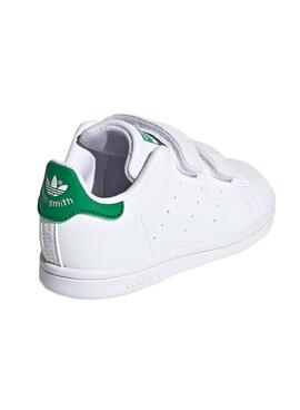 Sneaker Adidas Stan Smith Bianco Bambino e Bambina