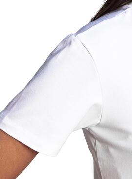 T-Shirt Adidas Trifoglio Bianco per Donna