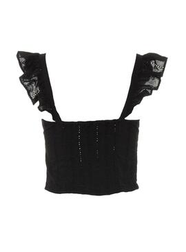 Top Only Maria Strap Nero per Donna