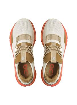 Sneaker On Running Cloudnova Pearl Flame Donna