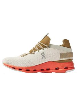 Sneaker On Running Cloudnova Pearl Flame Donna