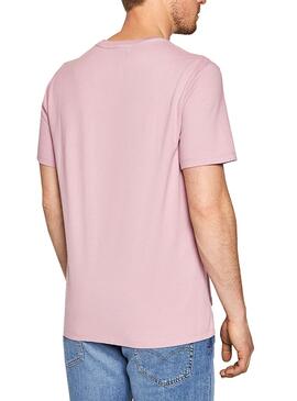 T-Shirt Levis Housemark Graphic Rosa per Uomo