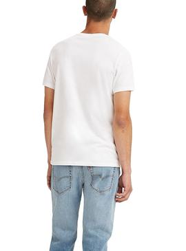 T-Shirt Levis 2 Pack Girocollo Bianco Uomo