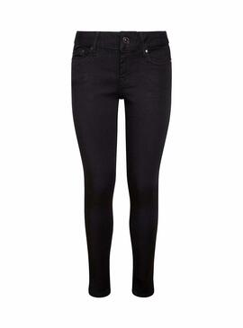 Pantaloni Pepe Jeans Pixie Nero per Donna