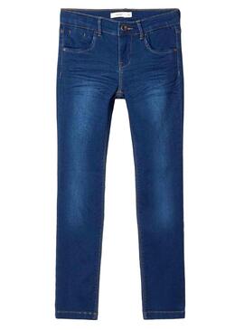 Pantalone Name It Salli Blu per Bambina