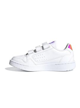 Sneaker Adidas NY 90 Bianco per Bambino e Bambina