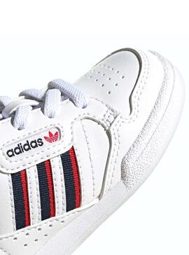 Sneaker Adidas Continental 80 Bianco per Bambinos
