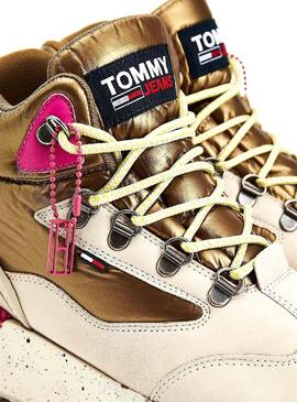 Bottoni Tommy Jeans Metallic per Donna