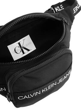 Bumbag Calvin Klein Jeans Logo Tape Nero