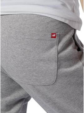 Pantaloni New Balance Logo impilato Grigio per Uomo
