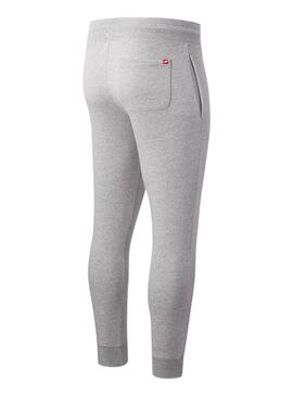 Pantaloni New Balance Logo impilato Grigio per Uomo