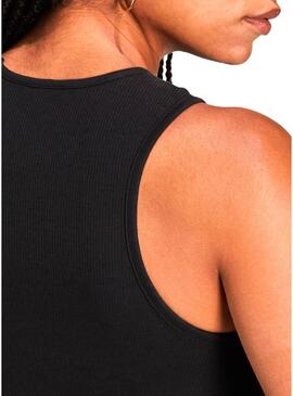 Top Adidas Adicolor a coste Nero per Donna