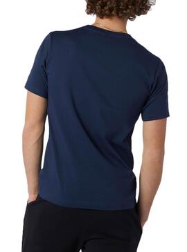 T-Shirt New Balance Atletica Blu per Uomo