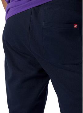 Pantaloni New Balance Essentials ricamato Azul