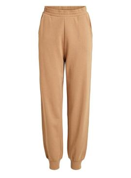 Pantaloni Tuta sportiva Vila Vimusty Beige Donna