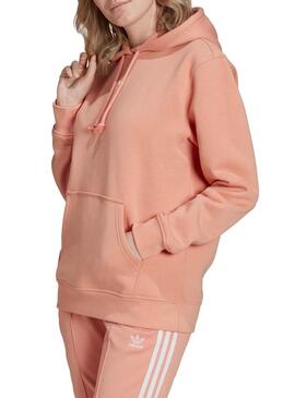 Felpa Adidas Rubamb Rosa per Donna