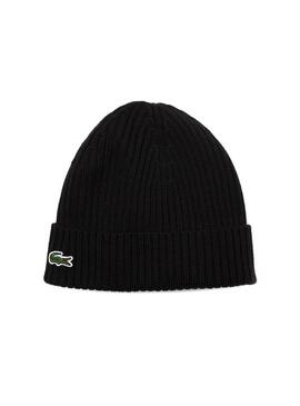 Cappello Lacoste Bonnet Nero per Uomo