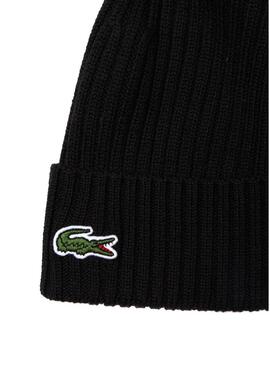 Cappello Lacoste Bonnet Nero per Uomo