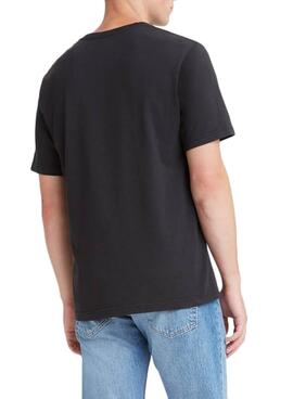 T-Shirt Levis Pace Nero per Uomo
