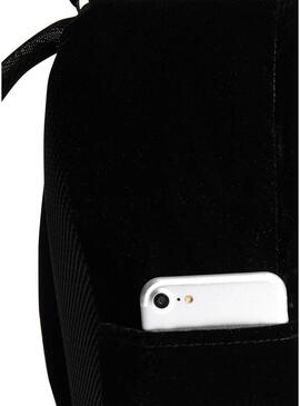 Zaino Adidas Mini Velluto Nero per Donna