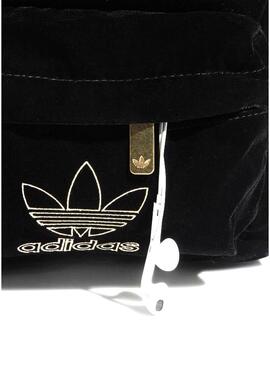 Zaino Adidas Mini Velluto Nero per Donna