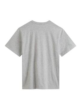 T-Shirt Levis Peace Grigio per Uomo