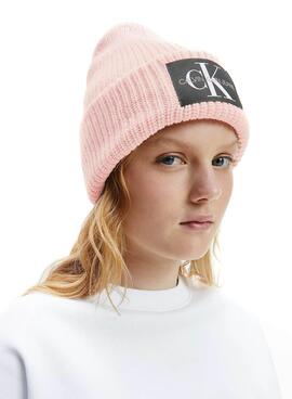 Cappello Calvin Klein Jeans Monogram rosa