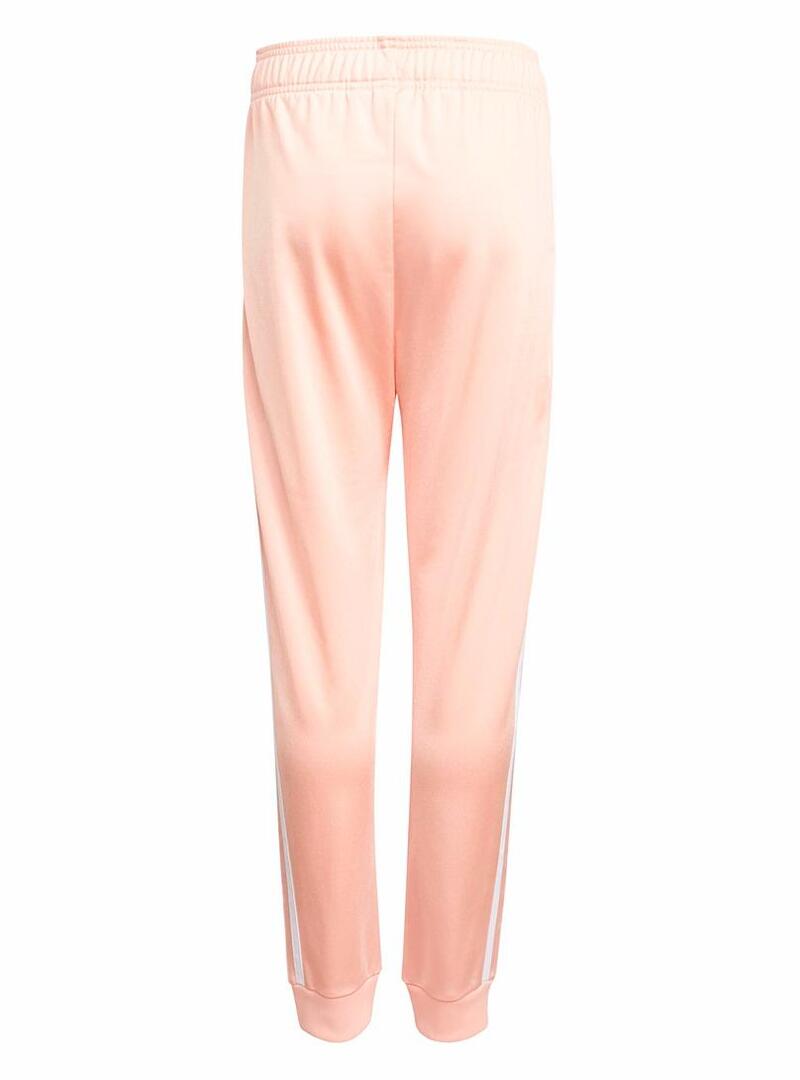 Pantaloni Adidas Track Adicolor Rosa Bambino Bambina