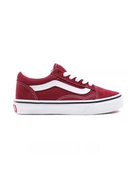 Sneaker Vans Old Skool Bordeaux Bambino e Bambina