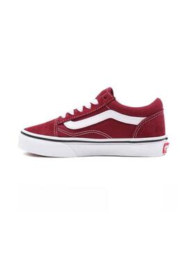 Sneaker Vans Old Skool Bordeaux Bambino e Bambina