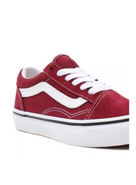 Sneaker Vans Old Skool Bordeaux Bambino e Bambina