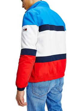 Giacca Imbottito Tommy Jeans Colorblock Uomo