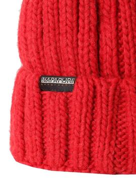 Cappello Napapijri Semiury Rosso per Bambino e Bambina