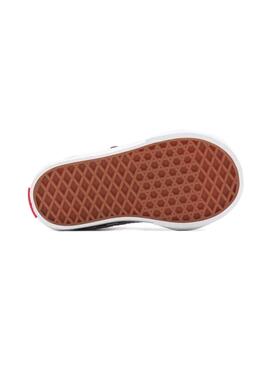 Sneakers Furgoni Modelo Checkerboard Mini Granata