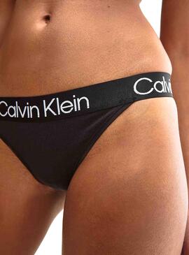 Tanga Calvin Klein Jeans Modern Structure Nero