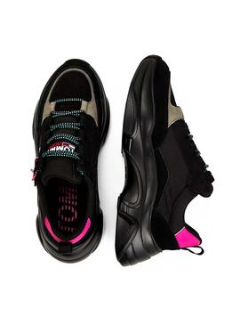 Sneaker Tommy Jeans Sportive Nero per Donna