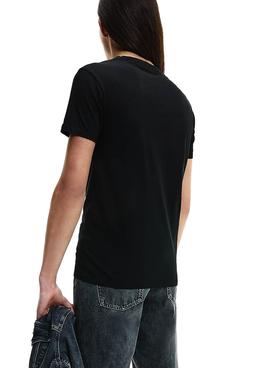 T-Shirt Calvin Klein Jeans Instit Nero