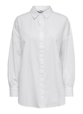 Camicia Only Lit Bianco per Donna