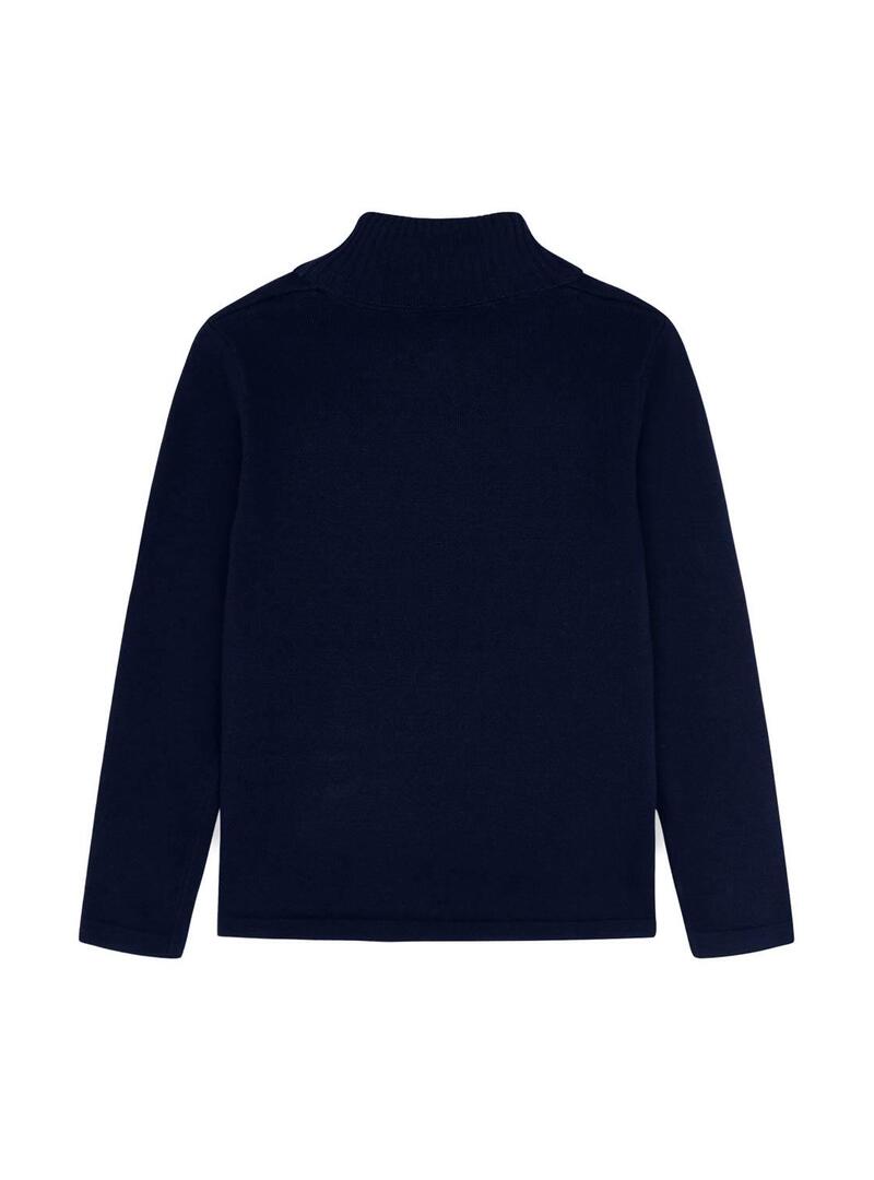 Pullover Mayoral Cisne Blu Navy per Bambina