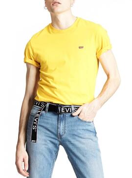 T-Shirt Levis Icon Yellow Man