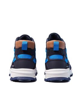 Sneaker Pepe Jeans Peak Trail Blu Navy per Bambino