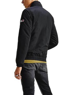 Giubbotto Tommy Jeans Essential Nero per Uomo
