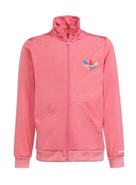 Giacca Adidas Adicolor Rosa per Bambina