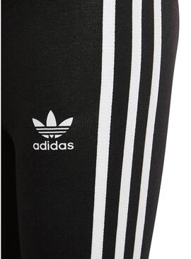 Leggins Adidas Adicolor Nero per Bambina